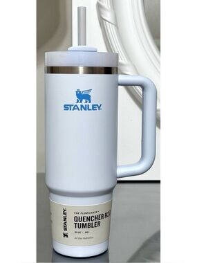 Stanley Quencher H2.0 FlowState Tumbler 30oz, GLACIER‎ BLUE